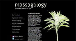 Desktop Screenshot of massagology.net